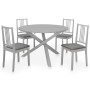 Juego de muebles de comedor 5 piezas MDF gris de , muebles para cocinas y comedores - Ref: Foro24-276404, Precio: 442,19 €, D...