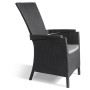 Keter Sillas de jardín reclinables Vermont 2 uds grafito de , Sillas de jardín - Ref: Foro24-276218, Precio: 211,52 €, Descue...