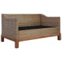 Juego de sofás de 2 piezas con cojines de ratán natural de , Sofás - Ref: Foro24-278614, Precio: 730,46 €, Descuento: %