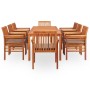 Set comedor de jardín 9 pzas y cojines madera maciza de acacia de , Conjuntos de jardín - Ref: Foro24-278906, Precio: 1,00 €,...