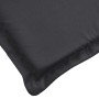 Cojín de tumbona de tela Oxford negro 200x70x3 cm de , Cojines para sillas y sofás - Ref: Foro24-314225, Precio: 48,55 €, Des...