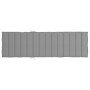Cojín de tumbona de tela Oxford gris 200x70x3 cm de , Cojines para sillas y sofás - Ref: Foro24-314219, Precio: 39,98 €, Desc...