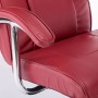 Sillón de TV de cuero sintético color vino tinto en Sillones | Comprar online en Foru.es