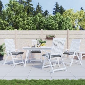 Cojines de silla de jardín 4 uds tela Oxford gris 50x50x7 cm de , Cojines para sillas y sofás - Ref: Foro24-314900, Precio: 3...