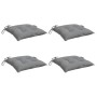 Cojines de silla de jardín 4 uds tela Oxford gris 50x50x7 cm de , Cojines para sillas y sofás - Ref: Foro24-314900, Precio: 3...