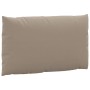 Cojines para palets 2 unidades tela Oxford gris taupé de , Cojines para sillas y sofás - Ref: Foro24-315060, Precio: 60,62 €,...