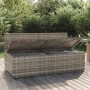 Sofá de jardín de 2 plazas con cojines ratán sintético gris de , Sofás de exterior - Ref: Foro24-318671, Precio: 182,78 €, De...