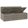 Sofá de jardín de 2 plazas con cojines ratán sintético gris de , Sofás de exterior - Ref: Foro24-318671, Precio: 182,78 €, De...