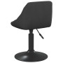 Sillas de comedor giratorias 2 uds terciopelo negro de , Sillas de comedor - Ref: Foro24-335324, Precio: 140,75 €, Descuento: %