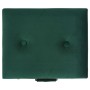 Taburetes de almacenamiento 3 piezas terciopelo verde de , Bancos para recibidores y almacenamiento - Ref: Foro24-329254, Pre...