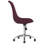 Sillas de comedor giratorias 2 unidades tela morado de , Sillas de comedor - Ref: Foro24-338355, Precio: 174,95 €, Descuento: %