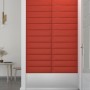 Paneles de pared 12 uds cuero sintético rojo 60x15 cm 1,08 m² de , Recubrimiento de paredes - Ref: Foro24-343829, Precio: 25,...