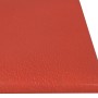 Paneles de pared 12 uds cuero sintético rojo 60x15 cm 1,08 m² de , Recubrimiento de paredes - Ref: Foro24-343829, Precio: 25,...