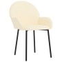Sillas de comedor 2 unidades cuero sintético crema de , Sillas de comedor - Ref: Foro24-344755, Precio: 83,11 €, Descuento: %