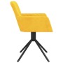 Sillas de comedor giratorias 2 uds terciopelo amarillo de , Sillas de comedor - Ref: Foro24-344797, Precio: 135,22 €, Descuen...