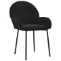 Sillas de comedor 2 unidades terciopelo negro de , Sillas de comedor - Ref: Foro24-344769, Precio: 130,08 €, Descuento: %