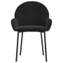 Sillas de comedor 2 unidades terciopelo negro de , Sillas de comedor - Ref: Foro24-344769, Precio: 130,08 €, Descuento: %