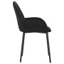 Sillas de comedor 2 unidades terciopelo negro de , Sillas de comedor - Ref: Foro24-344769, Precio: 130,08 €, Descuento: %