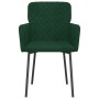 Sillas de comedor 2 unidades terciopelo verde oscuro de , Sillas de comedor - Ref: Foro24-344781, Precio: 133,80 €, Descuento: %
