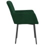 Sillas de comedor 2 unidades terciopelo verde oscuro de , Sillas de comedor - Ref: Foro24-344781, Precio: 133,80 €, Descuento: %