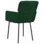 Sillas de comedor 2 unidades terciopelo verde oscuro de , Sillas de comedor - Ref: Foro24-344781, Precio: 133,80 €, Descuento: %