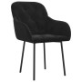 Sillas de comedor 2 unidades terciopelo negro de , Sillas de comedor - Ref: Foro24-344851, Precio: 134,79 €, Descuento: %