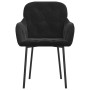 Sillas de comedor 2 unidades terciopelo negro de , Sillas de comedor - Ref: Foro24-344851, Precio: 134,79 €, Descuento: %