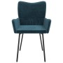 Sillas de comedor 2 unidades terciopelo azul de , Sillas de comedor - Ref: Foro24-344885, Precio: 111,59 €, Descuento: %