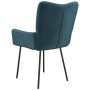 Sillas de comedor 2 unidades terciopelo azul de , Sillas de comedor - Ref: Foro24-344885, Precio: 111,59 €, Descuento: %