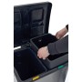 EKO Cubo de basura de pedal Rejoice 2x30 L plateado mate de , Contenedores de residuos - Ref: Foro24-440035, Precio: 154,15 €...
