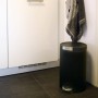 EKO Cubo de pedal Artistic 30 L negro mate de , Contenedores de residuos - Ref: Foro24-440016, Precio: 78,98 €, Descuento: %