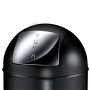 EKO Cubo de basura con tapa de empuje push 40 L negro mate de , Contenedores de residuos - Ref: Foro24-440061, Precio: 101,46...