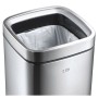 EKO Cubo de basura Laguna 35 L plateado mate de , Contenedores de residuos - Ref: Foro24-440068, Precio: 108,65 €, Descuento: %