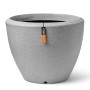 Capi Macetero con forma cónica bajo Arc Granite marfil 60x48 cm de , Maceteros y jardineras - Ref: Foro24-442109, Precio: 130...