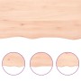 Encimera de baño madera maciza sin tratar 200x50x(2-6) cm de , Encimeras - Ref: Foro24-3156078, Precio: 137,18 €, Descuento: %