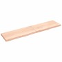 Encimera de baño madera maciza sin tratar 220x50x(2-6) cm de , Encimeras - Ref: Foro24-3156086, Precio: 154,84 €, Descuento: %