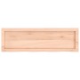 Encimera de baño madera maciza sin tratar 100x30x(2-6) cm de , Encimeras - Ref: Foro24-3156031, Precio: 74,32 €, Descuento: %