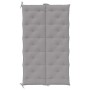 Cojín de banco de jardín tela Oxford gris 180x(50+50)x7 cm de , Cojines para sillas y sofás - Ref: Foro24-315029, Precio: 64,...