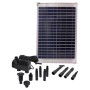 Ubbink Set de bomba fuente de jardín SolarMax 1000 con panel solar de , Accesorios para estanques y fuentes - Ref: Foro24-442...