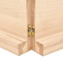 Encimera de baño madera maciza sin tratar 120x40x(2-6) cm de , Encimeras - Ref: Foro24-3156044, Precio: 75,14 €, Descuento: %