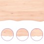 Encimera de baño madera maciza sin tratar 120x40x(2-6) cm de , Encimeras - Ref: Foro24-3156044, Precio: 75,14 €, Descuento: %