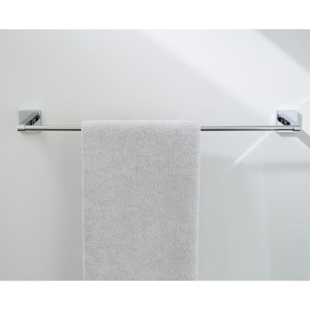 Kleine Wolke Toallero Luno plateado de , Toalleros - Ref: Foro24-442303, Precio: 42,73 €, Descuento: %