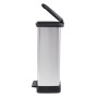 Curver Papelera de pedal Deco rectangular plateada 50 L de , Cubos de la basura y papeleras - Ref: Foro24-443829, Precio: 88,...