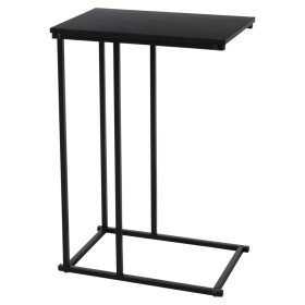 H&S Collection Mesa auxiliar con superficie de MDF negro de , Mesas auxiliares - Ref: Foro24-445862, Precio: 34,11 €, Descuen...