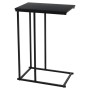 H&S Collection Mesa auxiliar con superficie de MDF negro de , Mesas auxiliares - Ref: Foro24-445862, Precio: 34,11 €, Descuen...