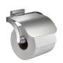 Kleine Wolke Portarrollo de papel higiénico con tapa Meo plateado de , Portarrollos - Ref: Foro24-442308, Precio: 43,90 €, De...