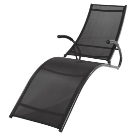 ProGarden Tumbona plegable negro 174x59x87 cm de , Tumbonas - Ref: Foro24-446771, Precio: 139,28 €, Descuento: %