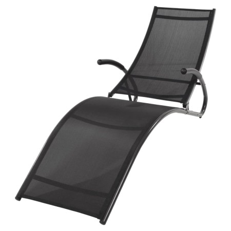 ProGarden Tumbona plegable negro 174x59x87 cm de , Tumbonas - Ref: Foro24-446771, Precio: 139,28 €, Descuento: %