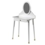 Vipack Mesa tocador para niños Billy con espejo madera blanco de , Tocadores para dormitorios - Ref: Foro24-442690, Precio: 1...