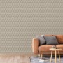 DUTCH WALLCOVERINGS Papel pintado Geometric dorado y verde de , Papel pintado - Ref: Foro24-442589, Precio: 28,89 €, Descuent...